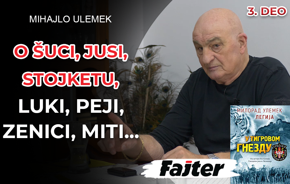 MIHAJLO ULEMEK - 3.DEO: DRŽAVA SE ODREKLA HRABRIH GARDISTA, PA IH  JE PREUZELA ULICA